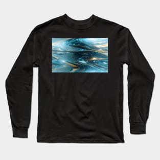 Seamless Holographic Texture IX Long Sleeve T-Shirt